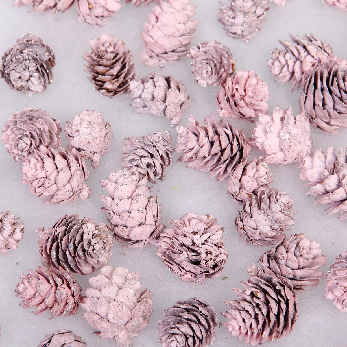 Композиция для декора "Лесное удовольствие" 11*11*14 см (130 гр), розовый