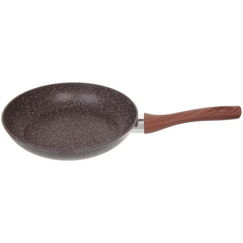 Сковорода "BAROLY" GRAY 24см индукционная с антипригарным покрытием, бакелитовая ручка 