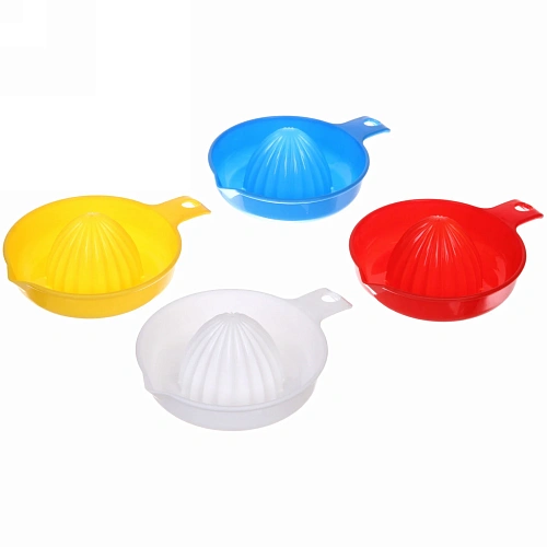 Соковыжималка пластиковая для цитрусовых с ручкой 19*14*4,5см, цвета микс