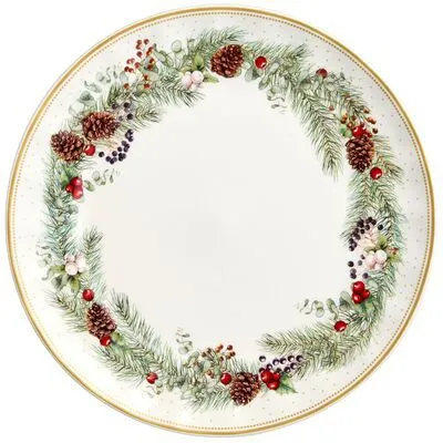 Тарелка фарфоровая закусочная "CELEBRATION" 20см в под.уп