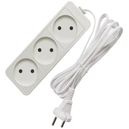 Удлинитель 3гнезда  3м без заземления ШВВП 1300Вт 2x0.75мм² Союз (55)*