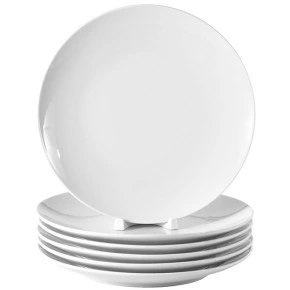Тарелка фарфоровая десертная 20см "Универсал" Белье 