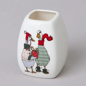 Подставка под зубочистки фарфоровая "Family christmas"