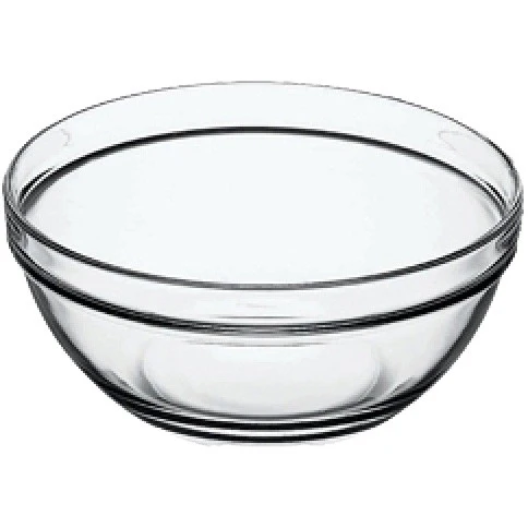 Салатник стеклянный 12см "Шеф" 53543SLBT