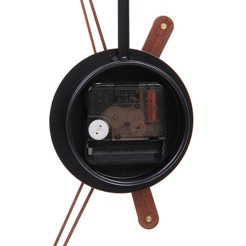 Часы настенные LOFT HOME  6060см, черные_5