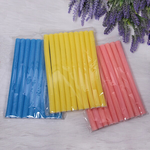 Бигуди бумеранги 10шт, цвет микс, d-16мм l-24см_9