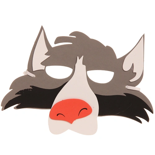 Маска "Волк", пвх