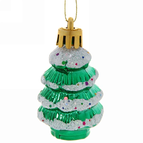 Ёлочные  игрушки, набор 4шт, 635см Ёлочки микс_5