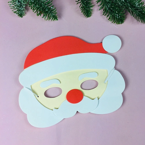 Маска Дед Мороз, пвх_2