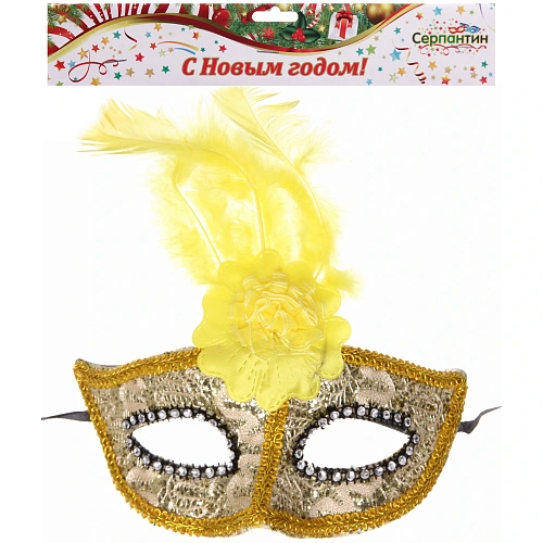 Маска карнавальная Незнакомка, микс_10