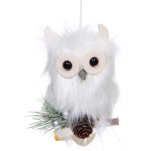 Подвеска Мудрая совушка 1810 см, белый_11