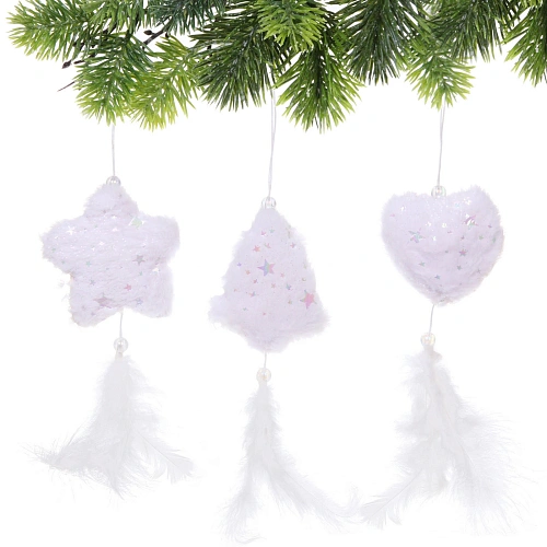 Подвеска Волшебная фигура 21 см (в ассортименте), Белый_3