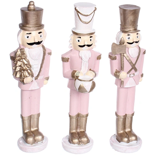 Фигурка Сказочный солдат 5,5621 см, Розовыйшампань (микс)_3