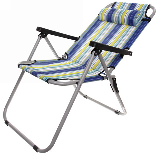 Стул 935464см Венеция складной, с подголовником,2 положения ДоброСад_4