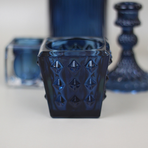 Подсвечник Нежность 7,77,5 см, Синий_3