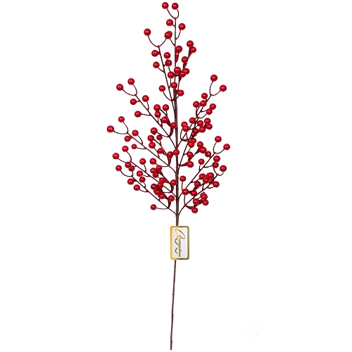 Ветка декоративная Рябиновое богатство 85 см_2