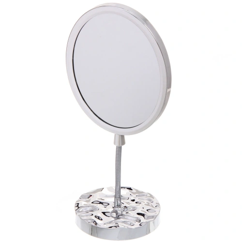 Зеркало настольное "ЭЛАНТРА", овал, цвет хром, 30,5*14,5 