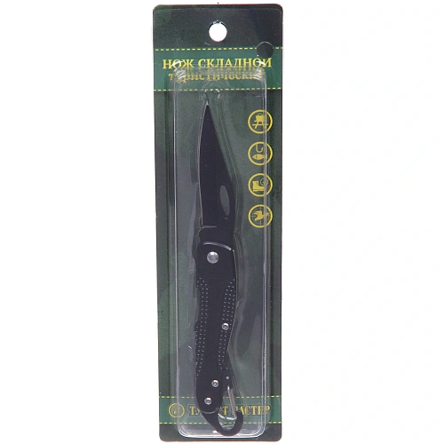 Нож универсальный ТУРИСТМАСТЕР, складной 165см, блистер 122_10