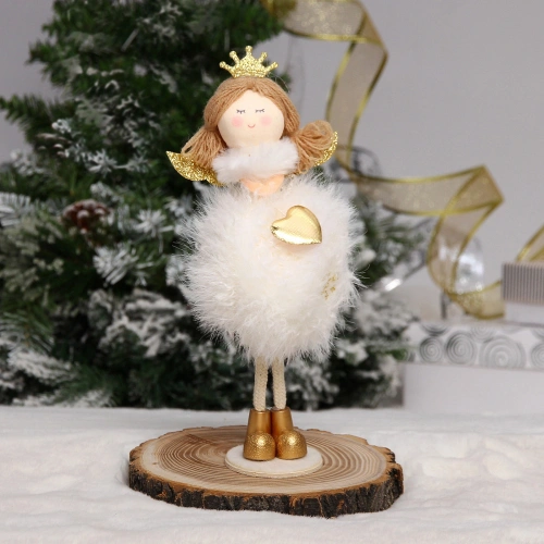 Фигурка новогодняя "Настоящая принцесса" 22 см, золото