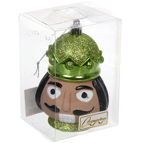 Елочная игрушка Новогодний солдат 7,5711 см, зеленый_5