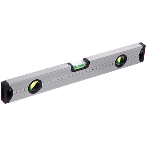 Уровень строительный алюминиевый Lamboss, 3 глазка, 40см_5