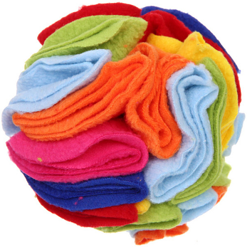 Мяч - игрушка нюхательный интерактивный для дрессуры и антистресса "Мой Бро", d-10см/43гр 