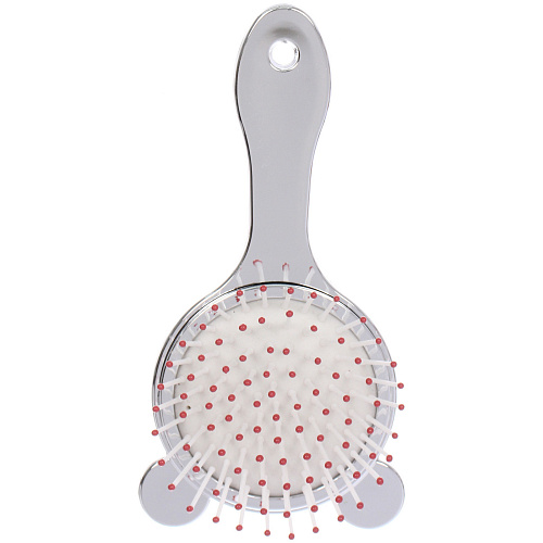 Расческа массажная детская зеркальная ЛАВАНДА, мишки, микс 4 цвета, 716см (блистер Ultramarine)_12