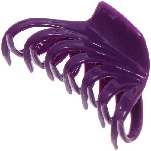 Заколка-краб для волос на блистере Diana Collection - Mila, микс 6 цветов, 8см _16