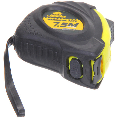 Рулетка Lamboss два фиксатора обрезиненный корпус 7,5М_5