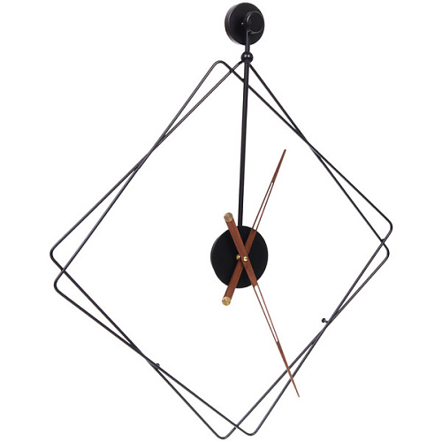 Часы настенные LOFT HOME  6060см, черные_3