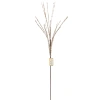 Ветка декоративная "Снежный блеск" 80 см, Шампань