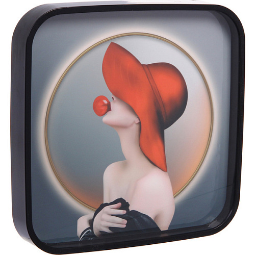 Часы настенные + пано 2шт  HOME STYLE Обольщение, черный корпус_15