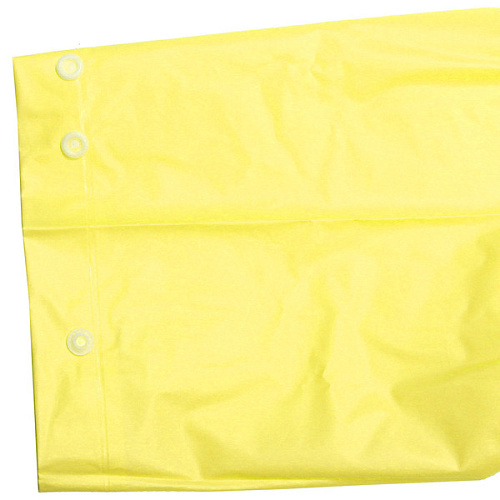 Дождевик-плащ детский Радуга с капюшоном,регулирманжет,с отделпод рюкзак, цвет бело-желтый, размер XL(9557см) ДоброСад_4