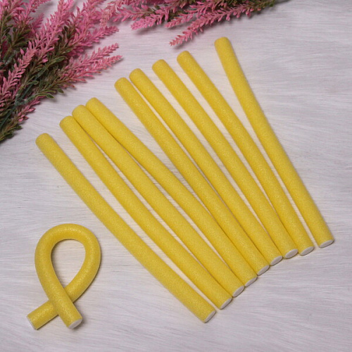 Бигуди бумеранги 10шт, цвет микс, d-16мм l-24см_11