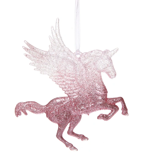 Подвеска Волшебный Пегас 1312,5 см, БелыйРозовый_2