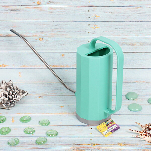 Лейка для растений 1,2л Victoria Falls с прикорневым поливом, mint ДоброСад_3