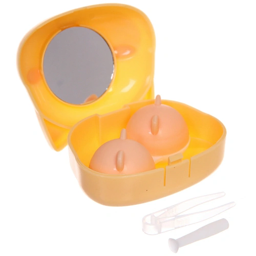 Набор для хранения контактных линз МАРЦИПАН, корги, с зеркалом, цвет как на фото, 756545см, (пакет с подвесом)_5