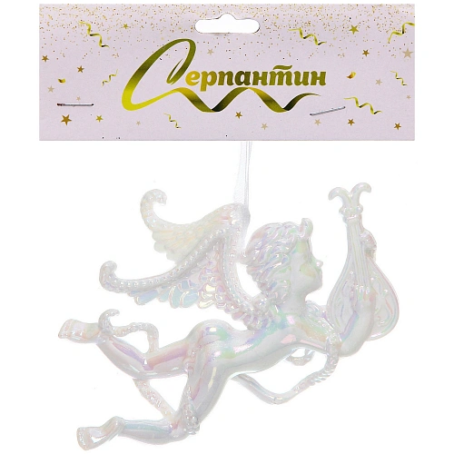 Подвеска Парящий ангел 14,58,5 см, Жемчужный_3