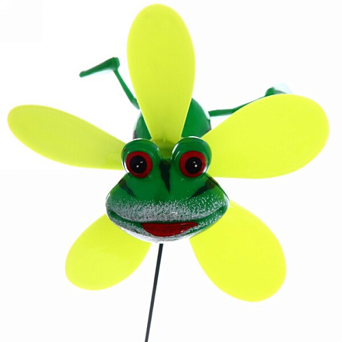 Фигура на спице Лягушонок 1040см ветрячок_5