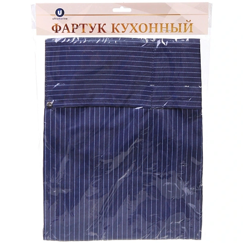 Фартук STRIPE, 7568 см, цвет синий_3