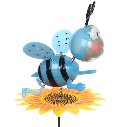 Фигура на спице Пчелка на подсолнухе 60 см (фигура 1110 см), микс_5