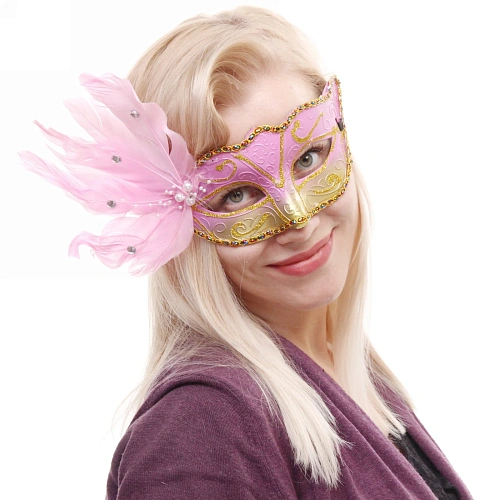 Маска карнавальная Венецианский вечер, микс_7