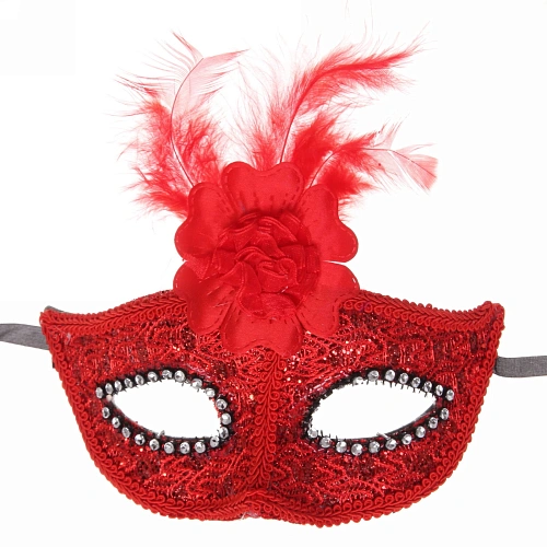 Маска карнавальная Незнакомка, микс_4