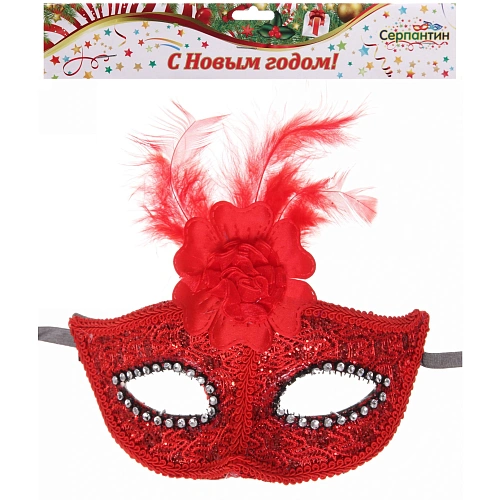 Маска карнавальная Незнакомка, микс_8