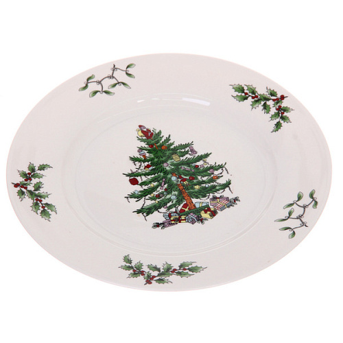 Тарелка керамическая Ёлочка 20,51,4см_3