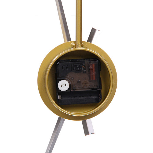 Часы настенные LOFT HOME 6060см, желтые_5