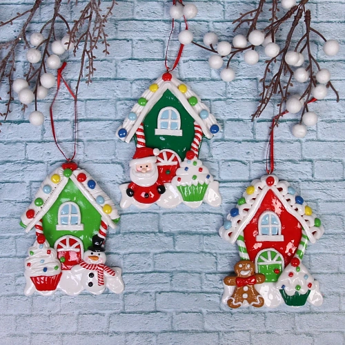 Подвеска Сandy Сладкий домик 10,8 см, в ассортименте_3