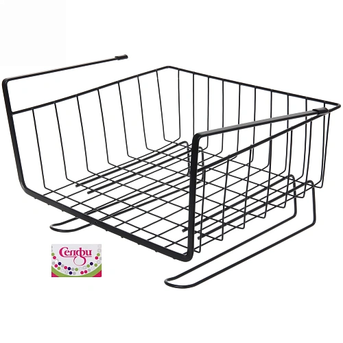 Корзина навесная полочная "Brownie"28*26*18см