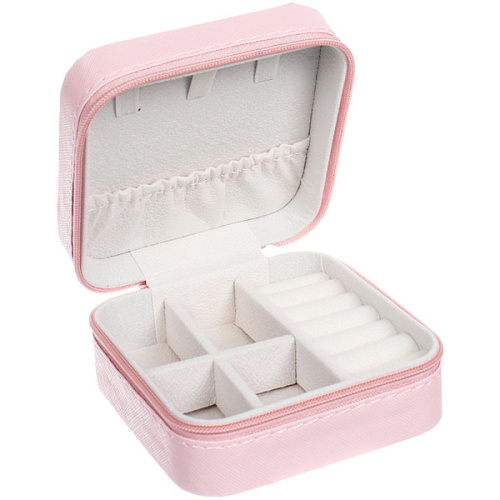 Шкатулка для украшений ТАРТИ ТАН, цвет пудровая роза, 10105см см _3