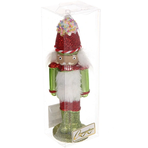 Елочная игрушка Очаровательный солдат 5416 см, Салатовый_2